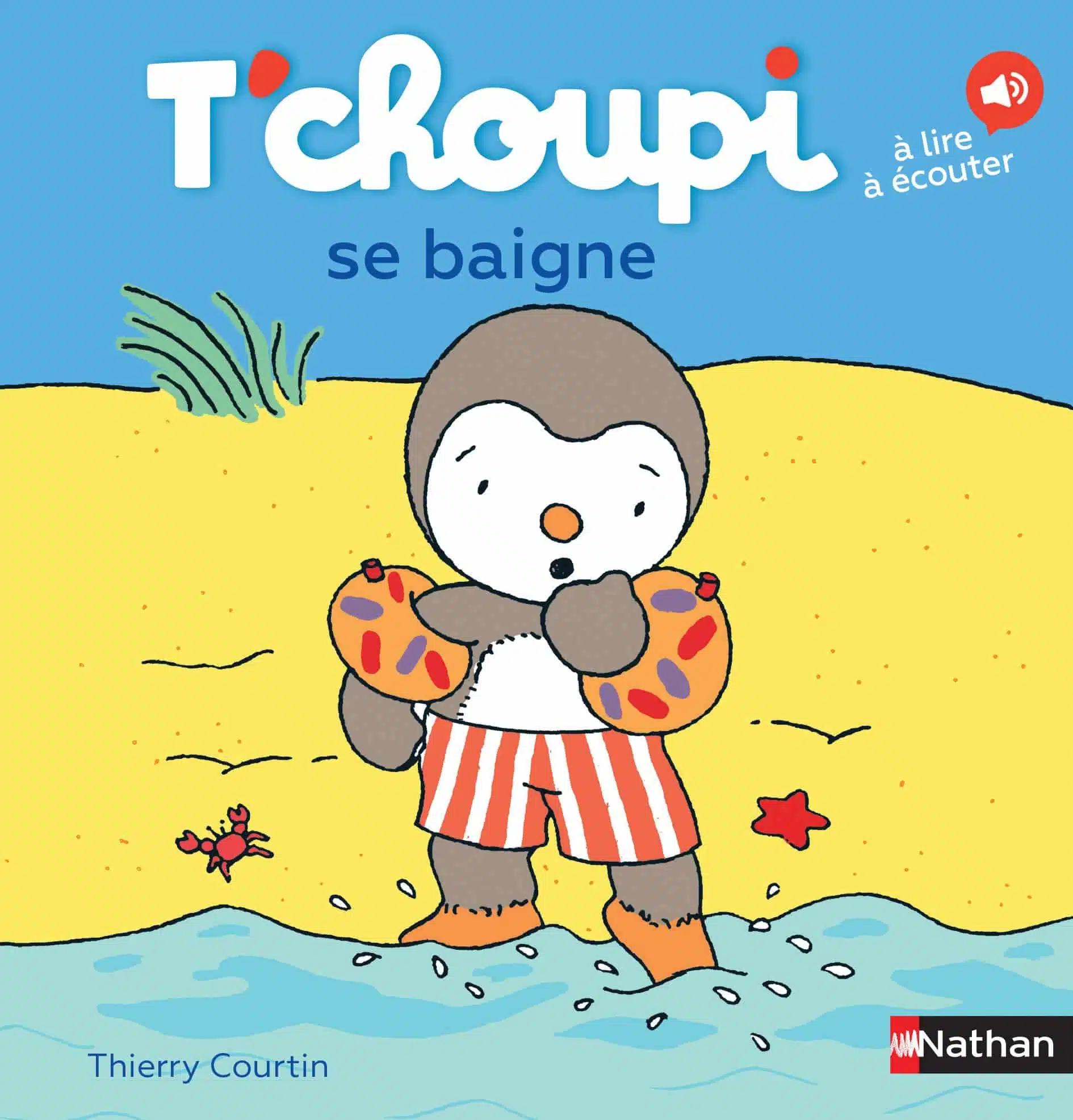 t'choupi se baigne