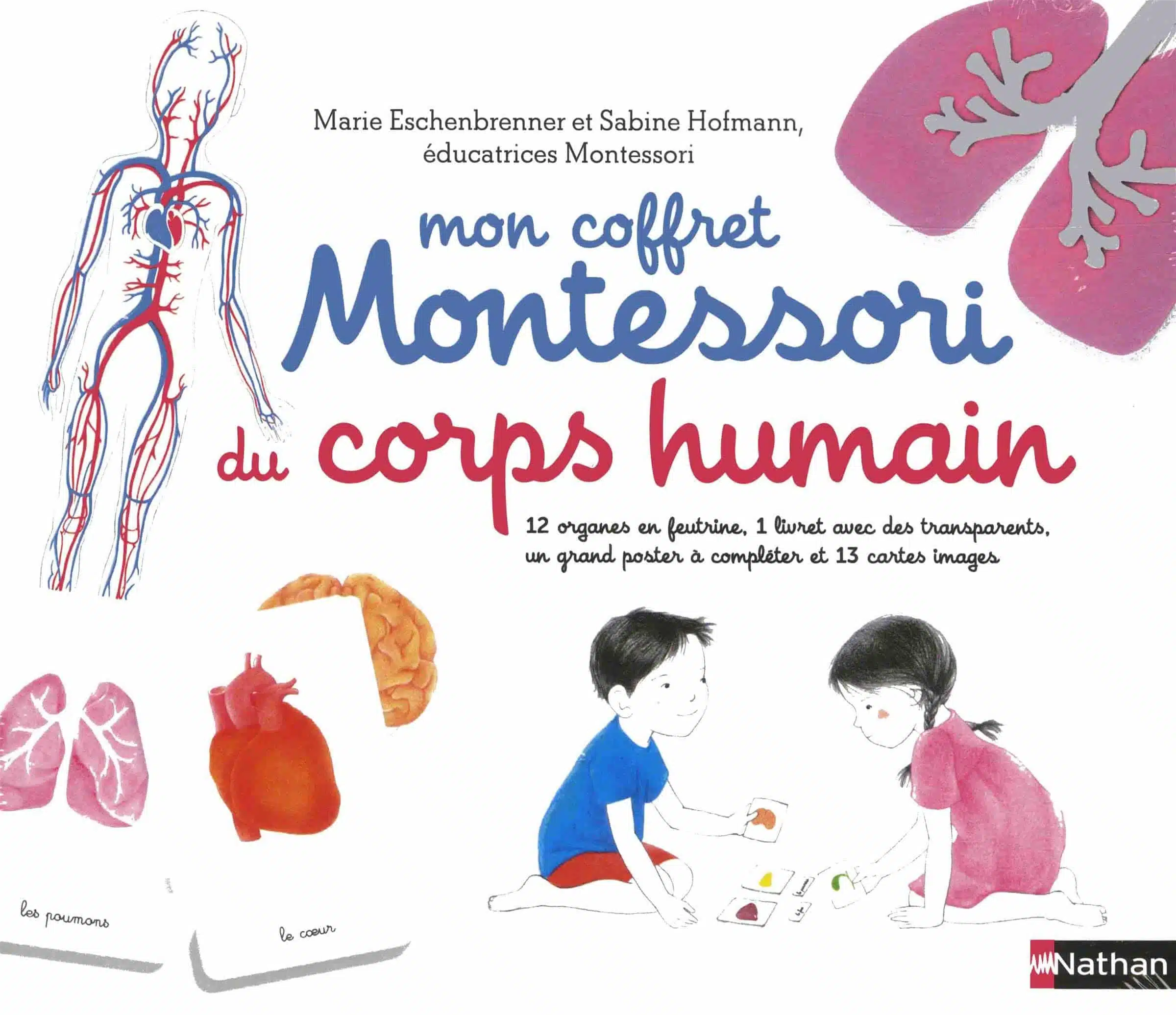 Mon coffret Montessori du corps humain - 6/9 ans