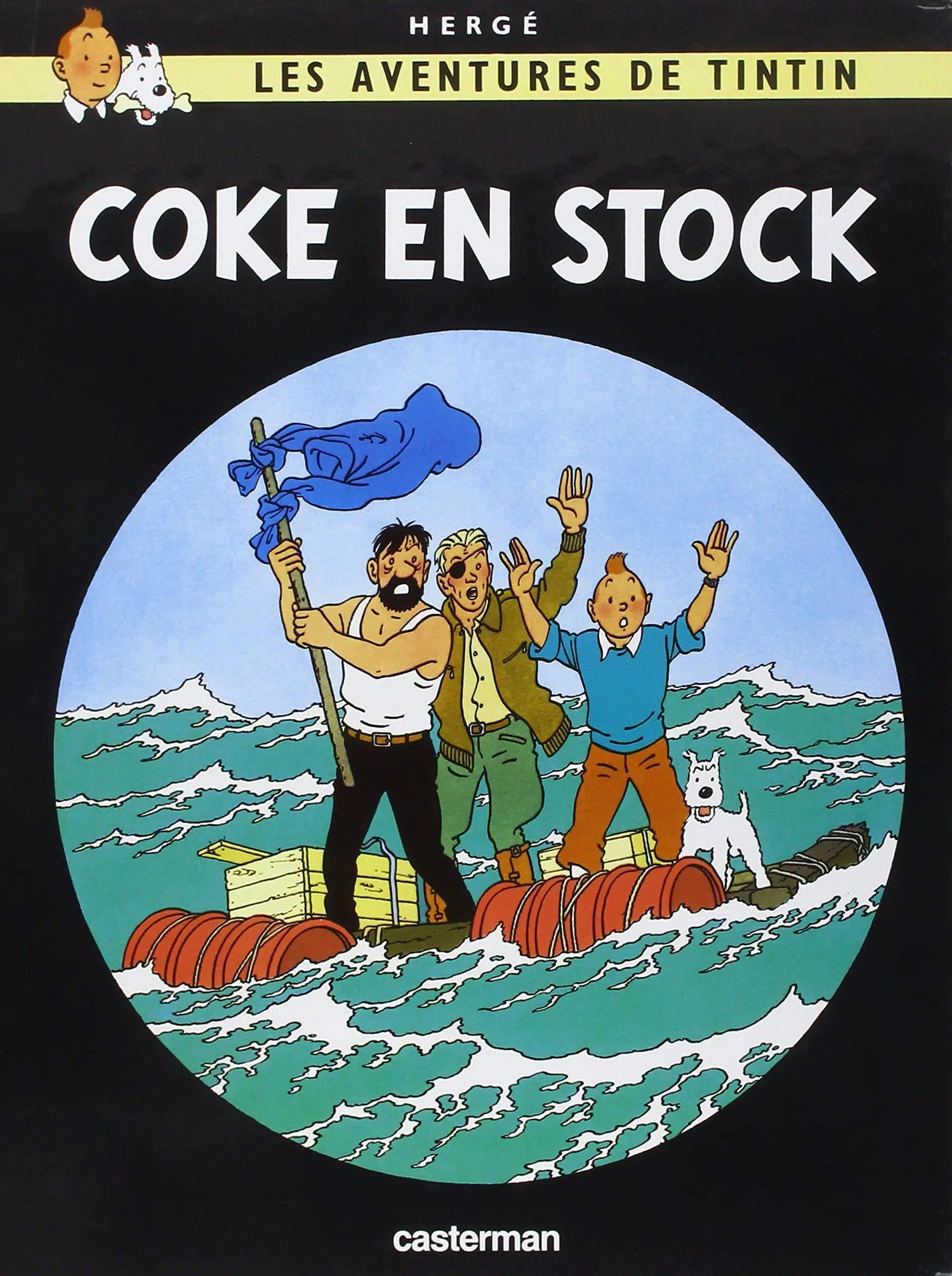 Coll. Tintin Coke En Stock