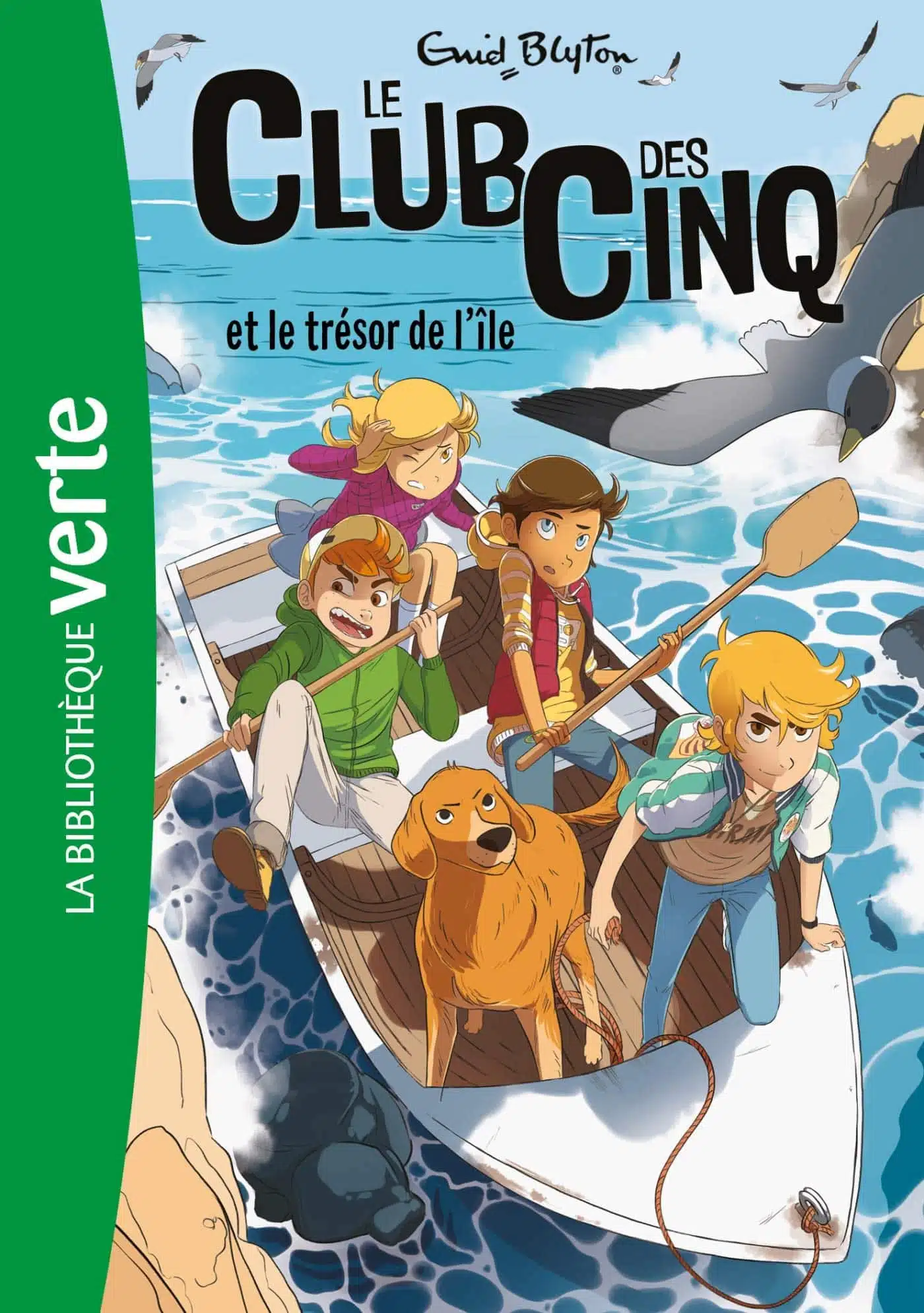 Le Club des Cinq 01  - Le Club des Cinq et le trésor de l'île