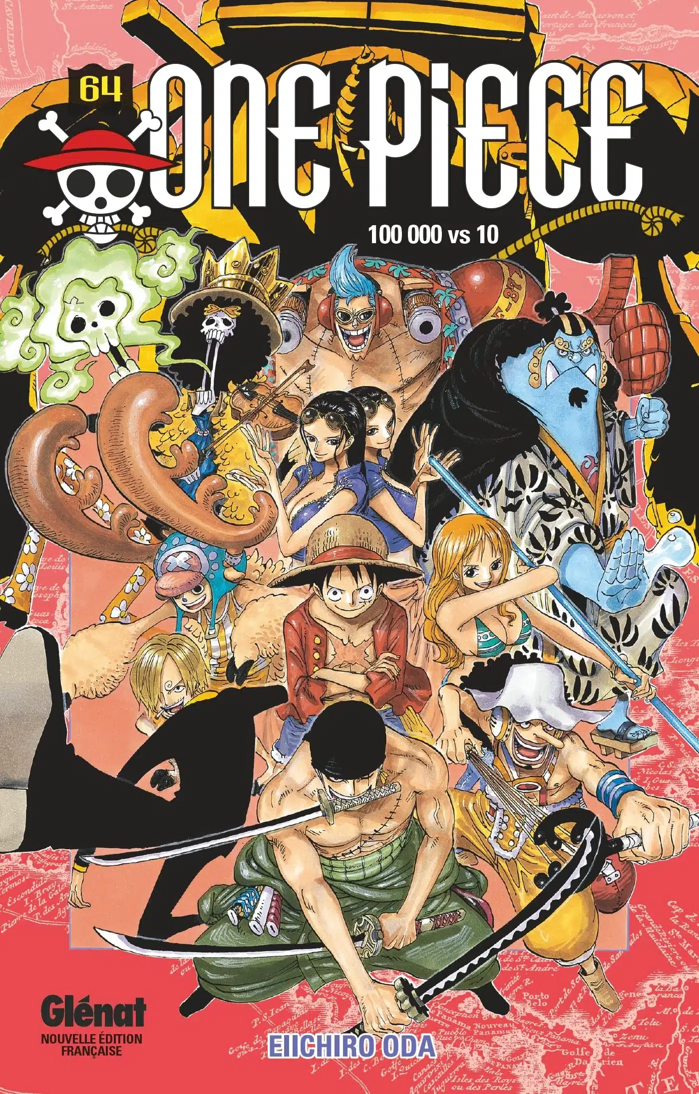 One Piece - Édition originale - Tome 64: 100000 vs 10