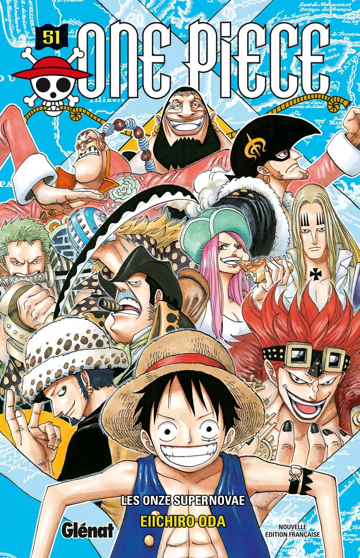 One Piece - Édition originale - Tome 51: Les onze supernovae