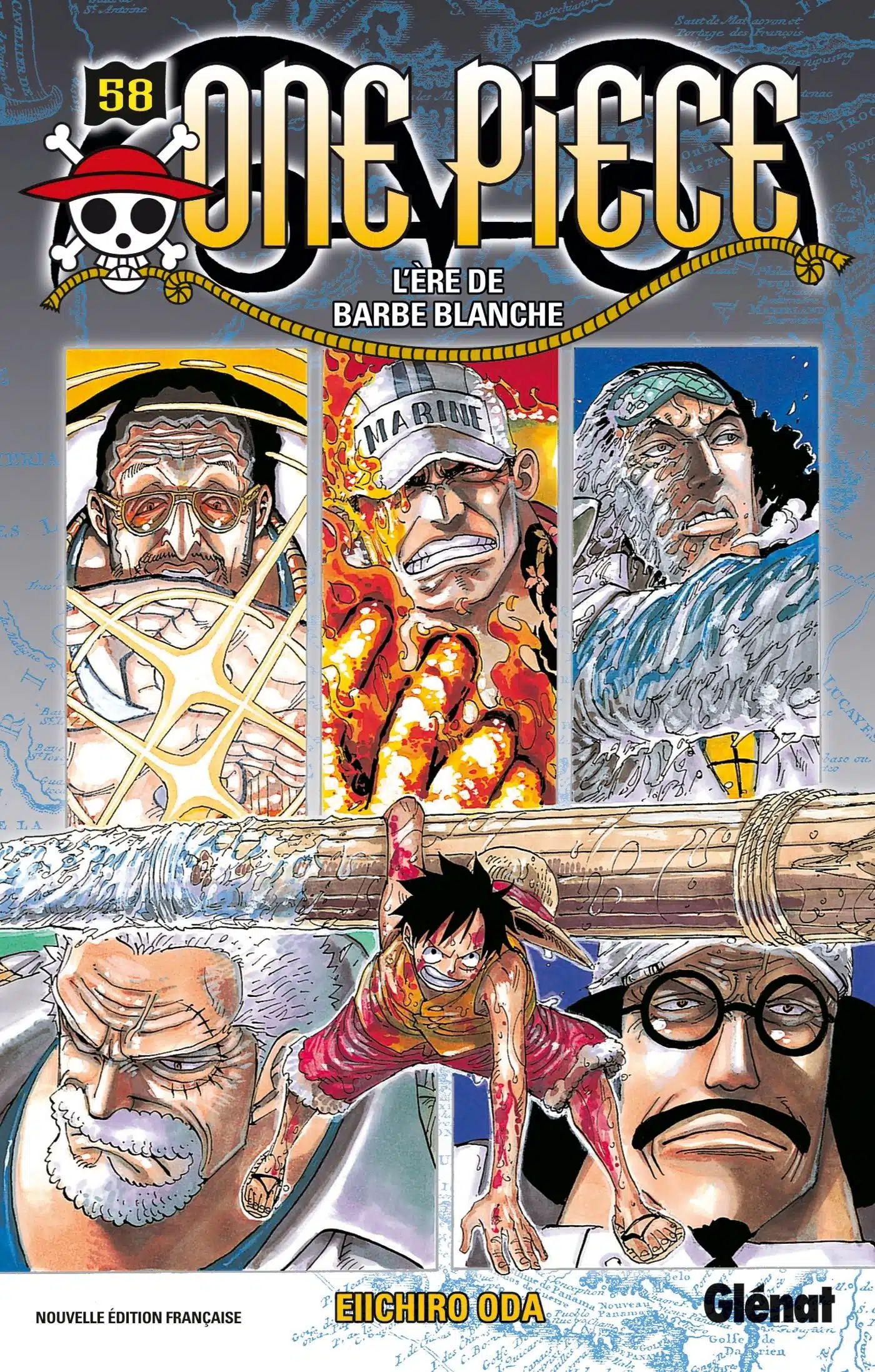 One Piece - Édition originale - Tome 58: L'ère de Barbe blanche