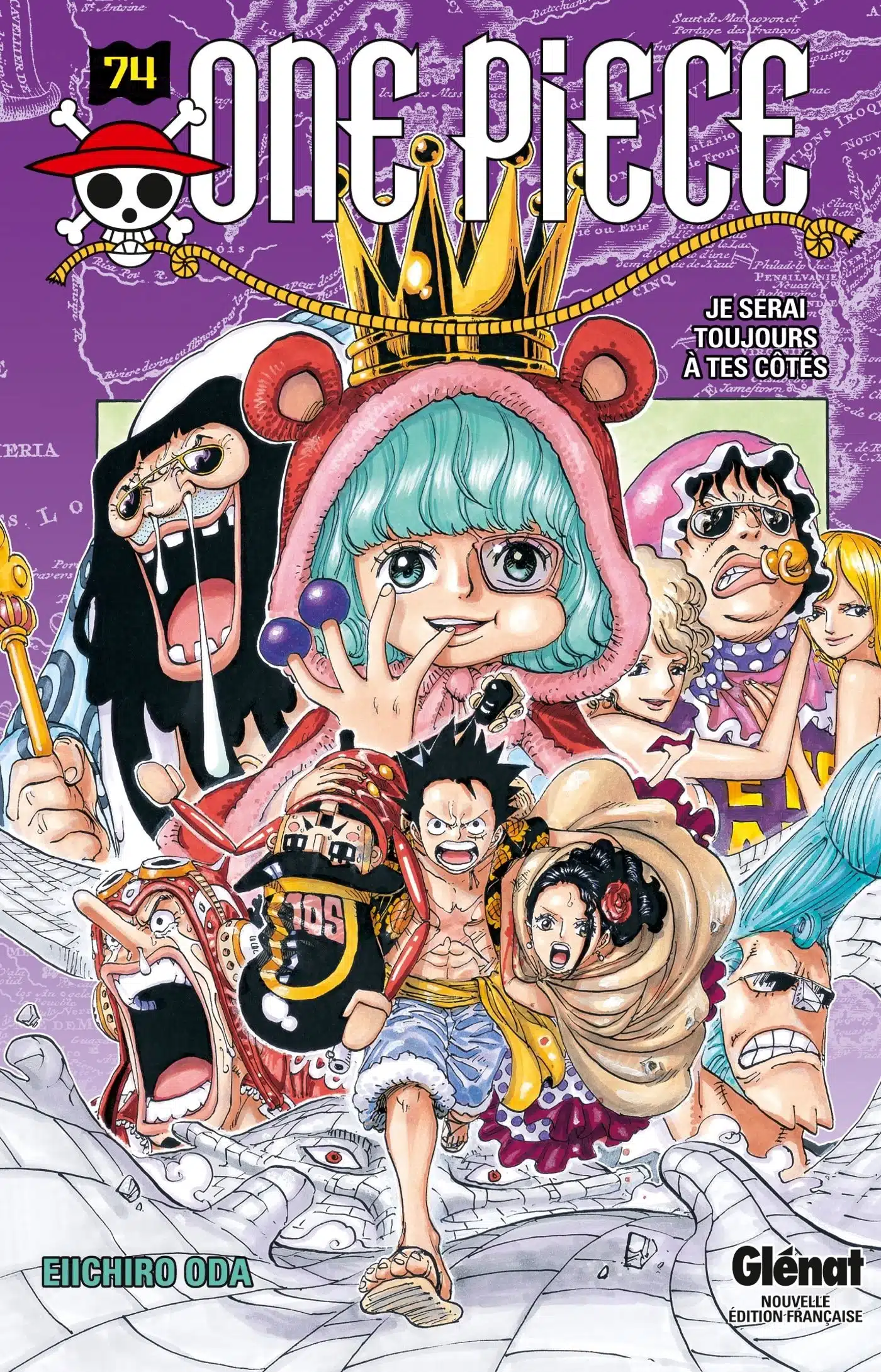 One Piece - Édition originale - Tome 74: Je serai toujours à tes côtés