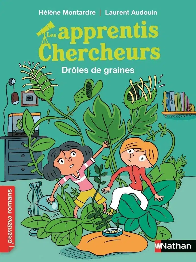 Les Apprentis chercheurs, drôles de graines - Roman Passion - De 7 à 11 ans