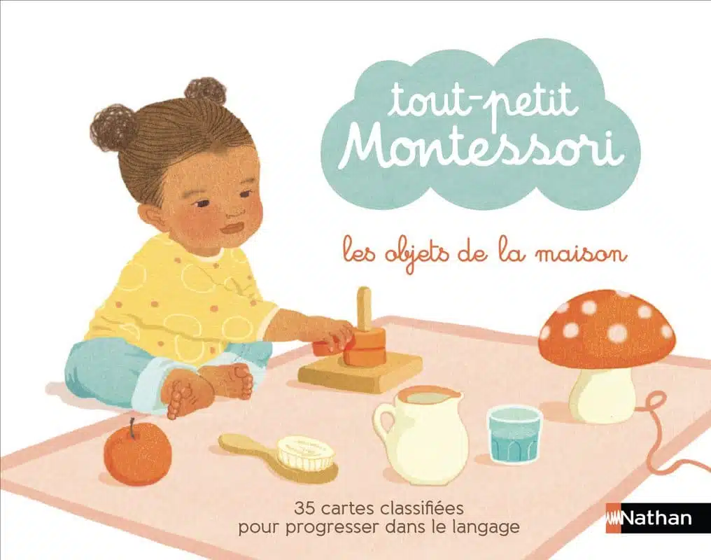 Tout petit Montessori - cartes classifiées : les objets de la maison - Dès 15 mois