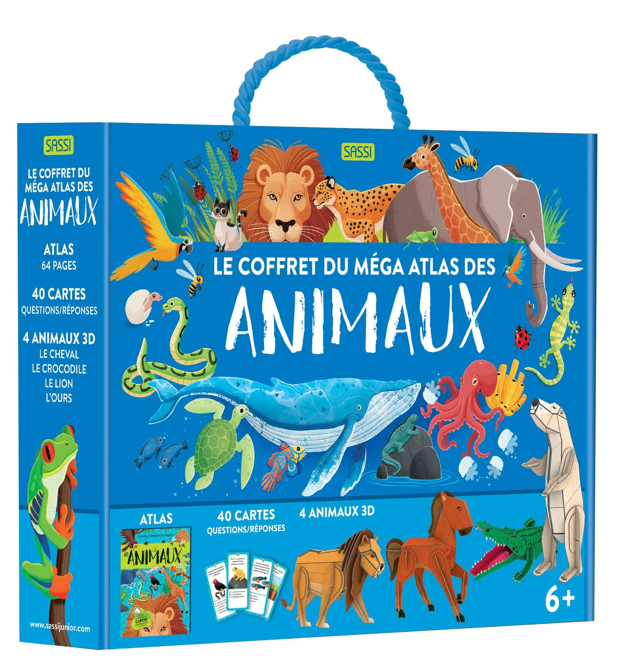 Le coffret du méga atlas des animaux