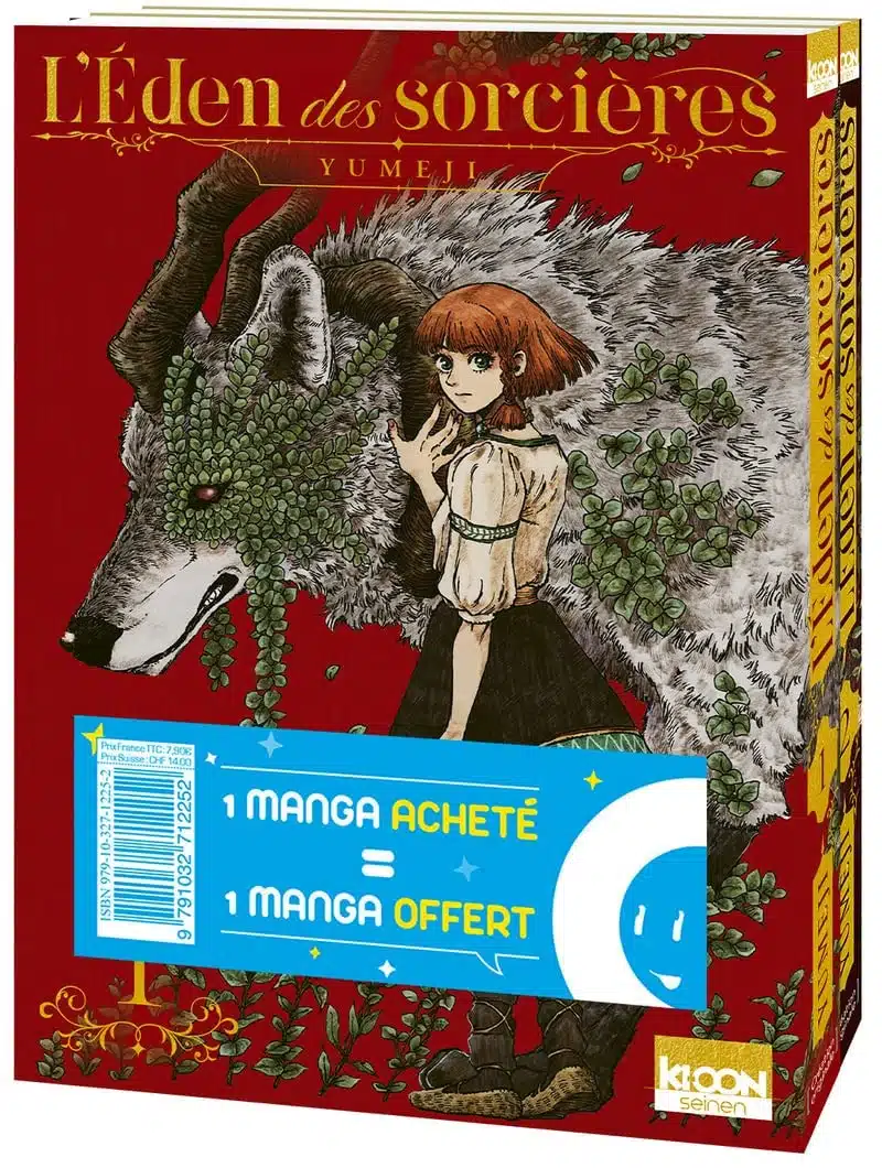 Pack offre découverte L'Éden des sorcières T01 & T02 - Mondial Kids
