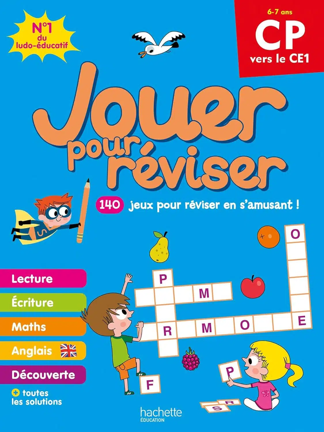 Jouer pour réviser - Du CP au CE1 - Cahier de vacances 2024