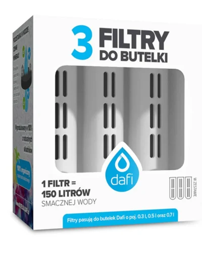 DAFI Lot de 3 filtres Convient aux gourdes DAFI