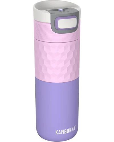 Kambukka Bouteille isotherme type mug Etna Grip 500 ml Violet pâle