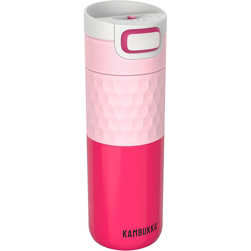 Kambukka Gourde Isotherme (500ml) - Thermos Etanche Rose