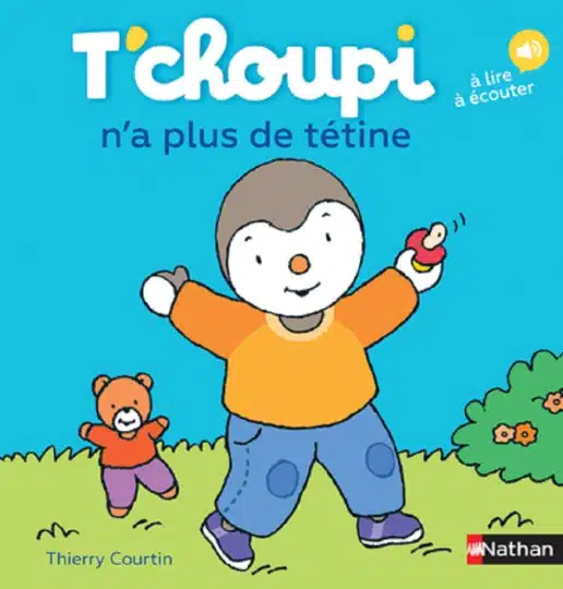 Livre T'choupi n'a plus de tétine